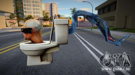 Skin De Cientifico Skibidi Toilet für GTA San Andreas