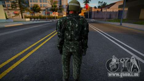 Skin Exercito Brasileiro Cavalaria Blindada 3 pour GTA San Andreas