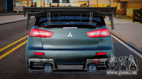 Mitsubishi Evo Lancer X Gor pour GTA San Andreas