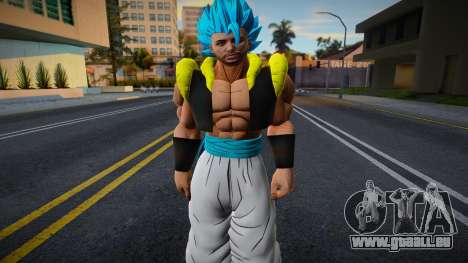 Gogeta realista fusión jugador de GTA 5 pour GTA San Andreas