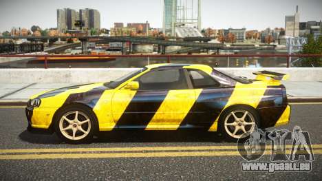 Nissan Skyline R34 UnE V-Spec S6 pour GTA 4