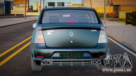 Renault Logan Evil pour GTA San Andreas