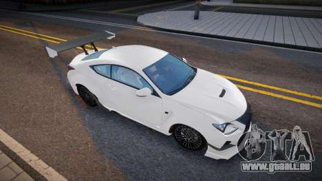 Lexus RC-F Coupe für GTA San Andreas