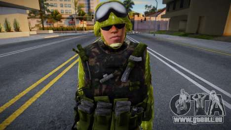 Sargento Regimiento de Asalto Aéreo 601 für GTA San Andreas