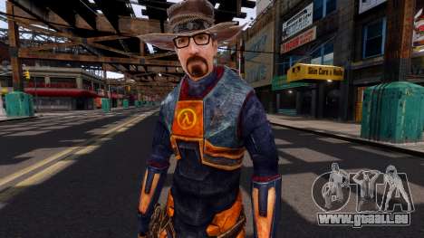 Gordon Freeman HD (Ersatz für Niko) für GTA 4