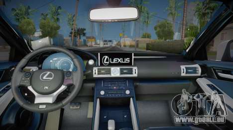 Lexus IS350 CCD für GTA San Andreas