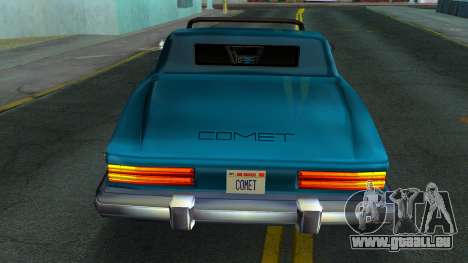 Retextured Comet pour GTA Vice City