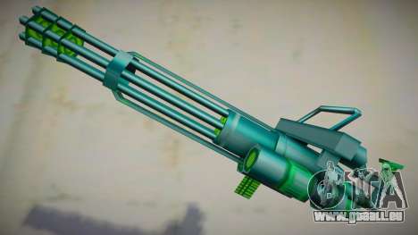 Green Goo minigun für GTA San Andreas