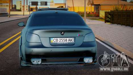 BMW M5 E60 INKS UKR Plate pour GTA San Andreas