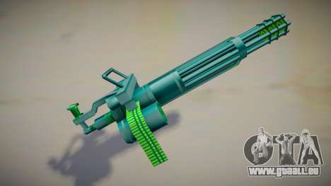 Green Goo minigun v2 für GTA San Andreas