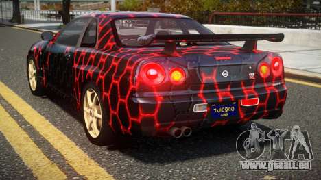 Nissan Skyline R34 UnE V-Spec S5 pour GTA 4