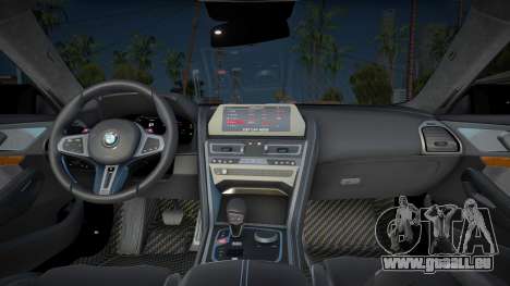 BMW M8 Competition Silver für GTA San Andreas