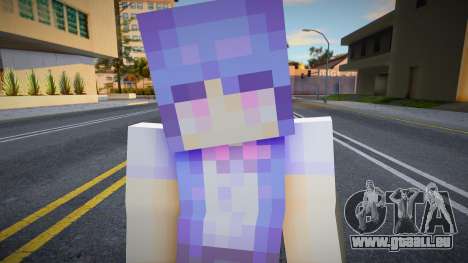 Rika Furude (Higurashi When They Cry) Minecraft pour GTA San Andreas