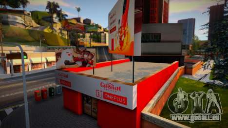 Oneplus Shop X Genshin Impact für GTA San Andreas