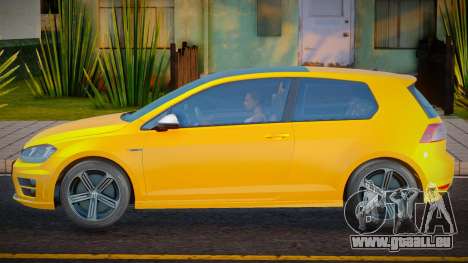 Volkswagen Golf R Yellow pour GTA San Andreas