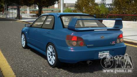 Subaru Impreza WRX STi G-Sport pour GTA 4