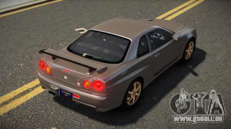 Nissan Skyline R34 UnE V-Spec für GTA 4
