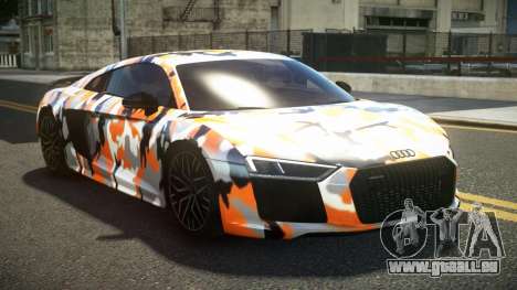 Audi R8 V10 Plus Racing S6 pour GTA 4