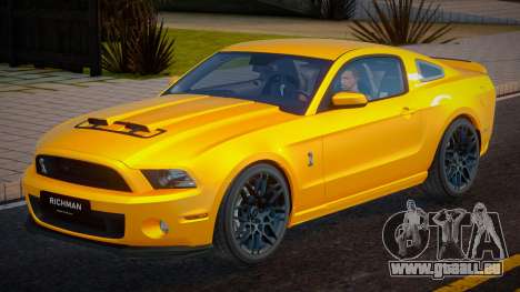 Ford Mustang Shelby GT500 Richman für GTA San Andreas