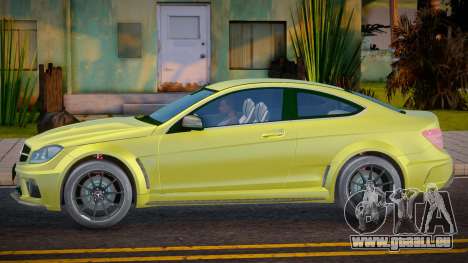 Mercedes-Benz C63 Coupe w204 pour GTA San Andreas