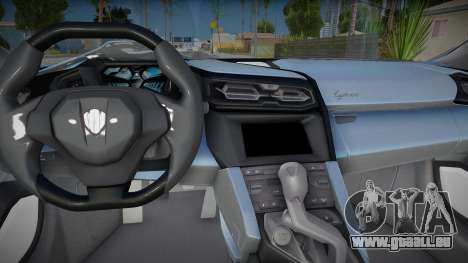 W Motors Lykan HyperSport Rocket für GTA San Andreas