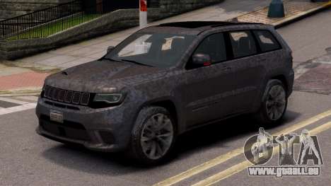 2018 Jeep Grand Cherokee Trackhawk Series IV pour GTA 4