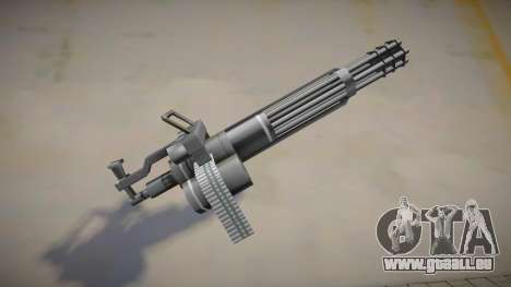 Retextured Minigun v4 für GTA San Andreas