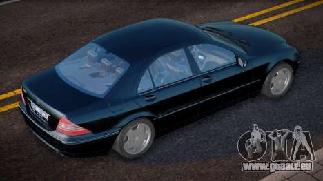 Mercedes-Benz s600 w220 Black pour GTA San Andreas