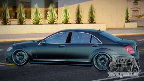 Mercedes-Benz S65 AMG W221 Black pour GTA San Andreas