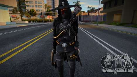 Kreuger - Black Hat from COD Mobile pour GTA San Andreas