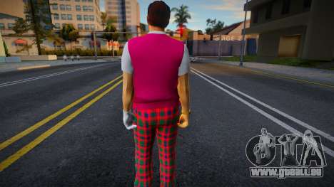 Tommy Vercetti HD Default Golfer Outfit DLC The für GTA San Andreas