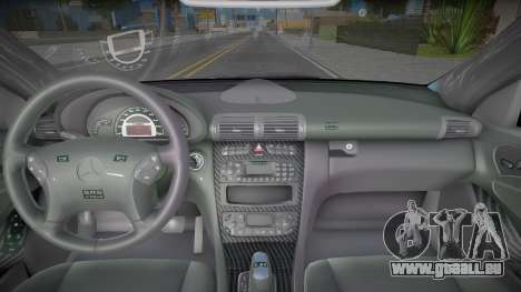 Mercedes-Benz C32 UKR PLATE pour GTA San Andreas