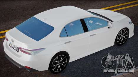 Toyota Camry V75 2022 Ukr Plate für GTA San Andreas