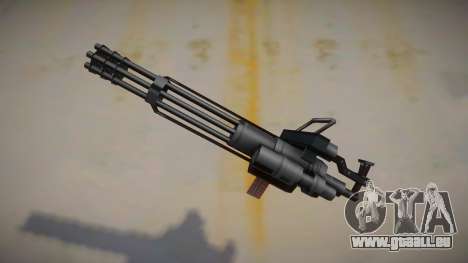 Totally black minigun v2 für GTA San Andreas