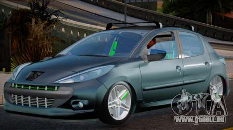 Peugeot 207 Aryan pour GTA San Andreas