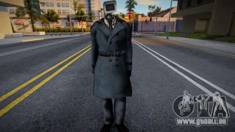 Skin De Cameraman De Skibidi Toilet für GTA San Andreas