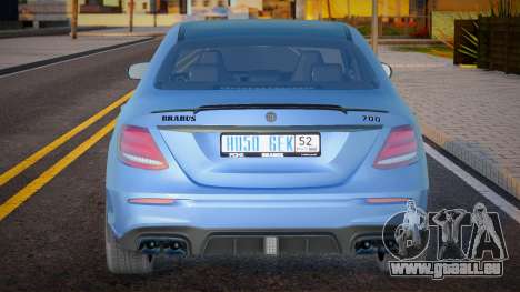 Mercedes-Benz E63s Brabus 700 FIST pour GTA San Andreas