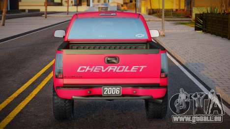 Chevrolet Silverado 2006 Custom Red pour GTA San Andreas
