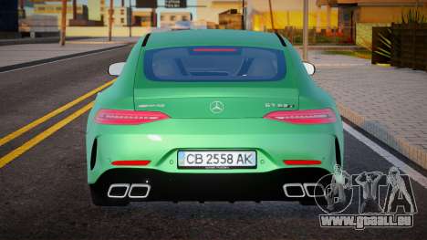 Mercedes-Benz GT63S 4MATIC UKR Plate pour GTA San Andreas