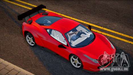 Ferrari 458 Italia Models pour GTA San Andreas