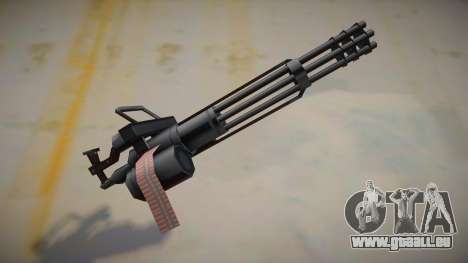 Totally black minigun v2 pour GTA San Andreas