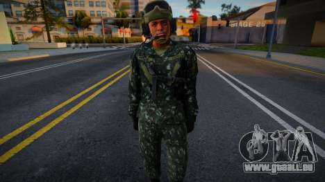 Skin Exercito Brasileiro Cavalaria Blindada 3 pour GTA San Andreas