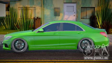 Mercedes-Benz S63 AMG Ukr Plate pour GTA San Andreas