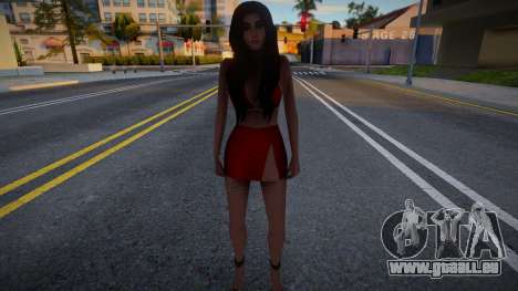 Das rote Kleid für GTA San Andreas