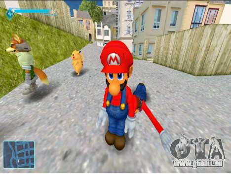 Mario aus Super Smash Brothers Melee für GTA San Andreas