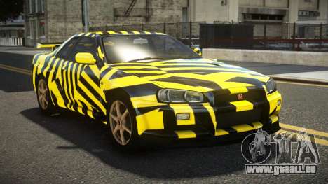 Nissan Skyline R34 UnE V-Spec S4 pour GTA 4