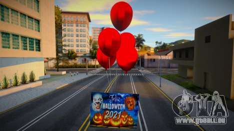 Pancarta Halloween für GTA San Andreas