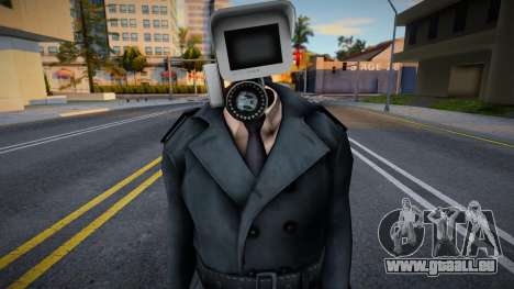 Skin De Cameraman De Skibidi Toilet für GTA San Andreas