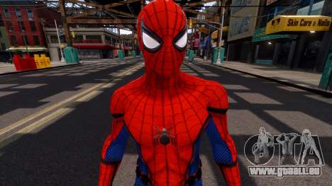 Spider-Man Homecoming Civil War Suit retexture pour GTA 4