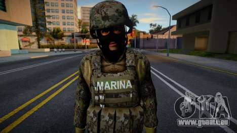 Skin De La Secretaria De Marina 4 pour GTA San Andreas